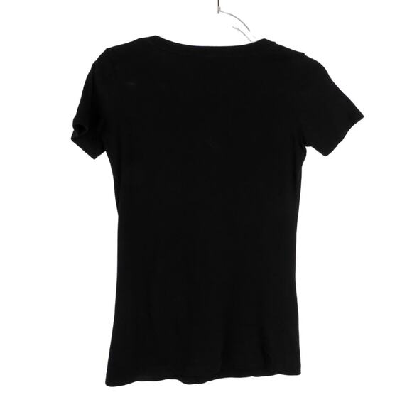 Spencer's Jack Daniels Drinkin' Whiskey Livin' Risky V-Neck Graphic T-Shirt S - Picture 3 of 5